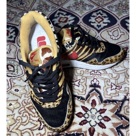 Nike Air Max 1 Atmos Animal Packs Size 8 AQ0928-700 W/ Box & Accessories main image 12